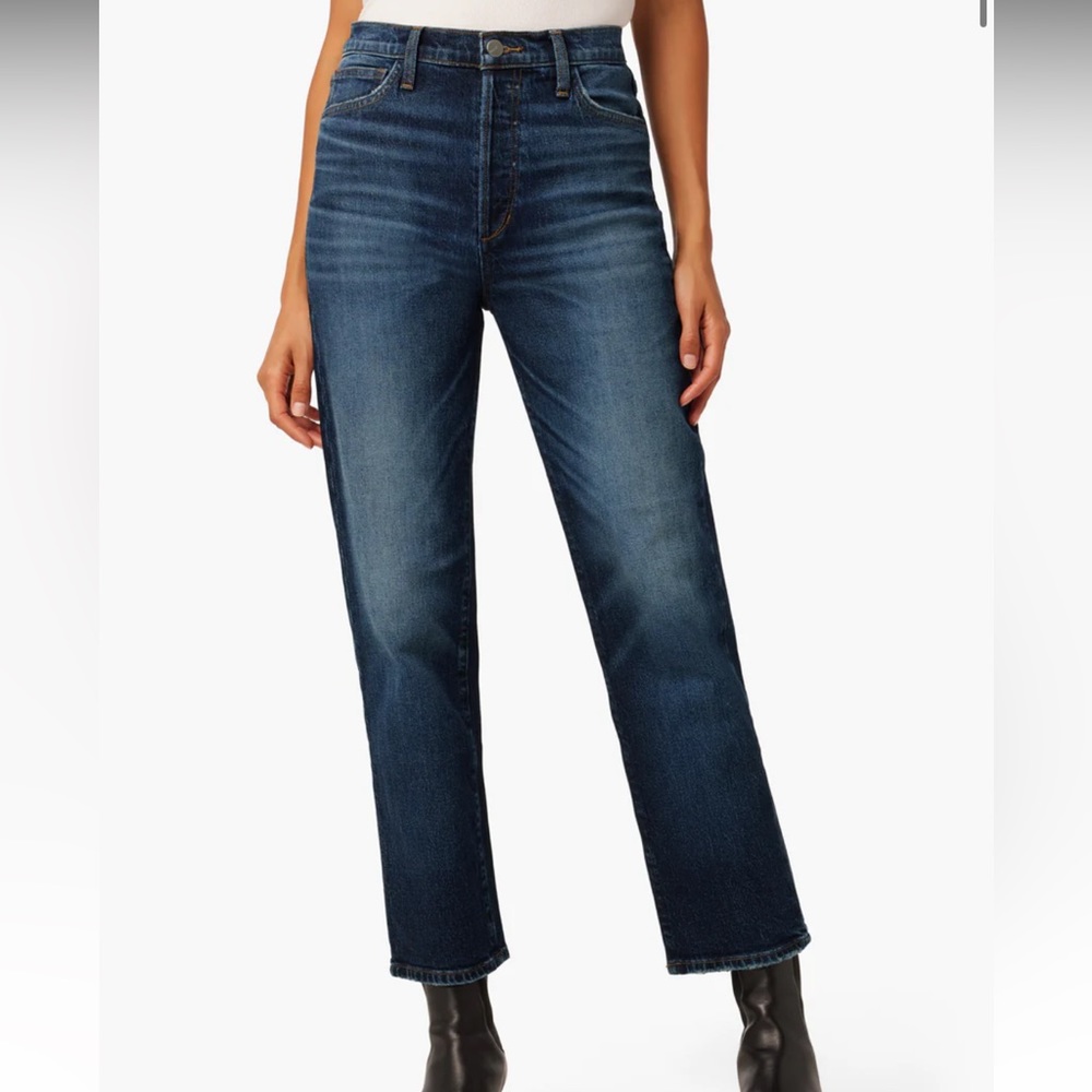 NWT Joe’s Jeans Women’s Dark Blue Slim Fit Straight Leg High Rise Jeans Size 29